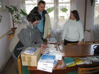 Overhandiging artikelen in Kindergarten
