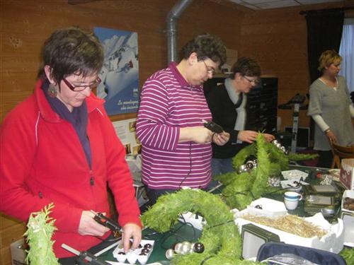 Kerststukjes maken