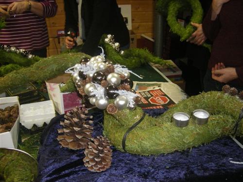 Kerststukjes maken