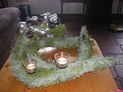 Kerststukjes maken